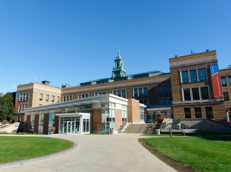 Simmons University building in Boston