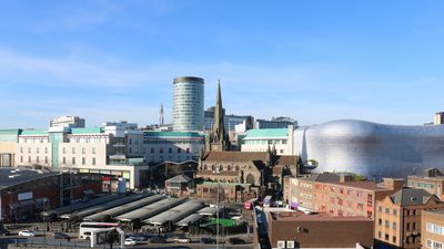 Birmingham's Skyline with the Bullring