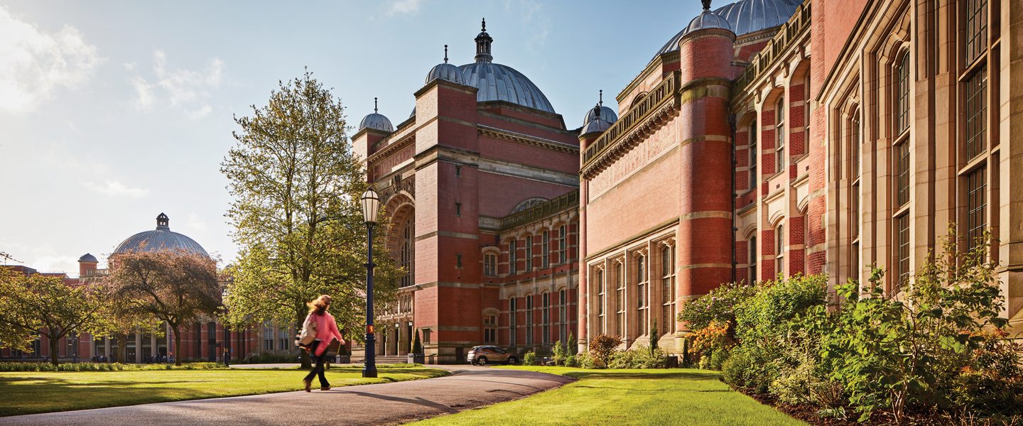 University of Birmingham's main red brick building