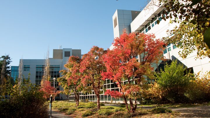 Exterior of campus building