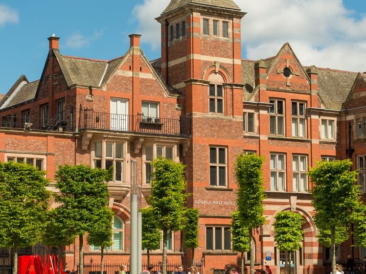 University of Liverpool outside Physics 3