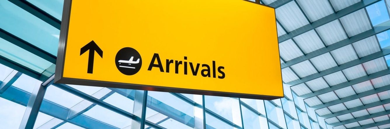 international arrivals