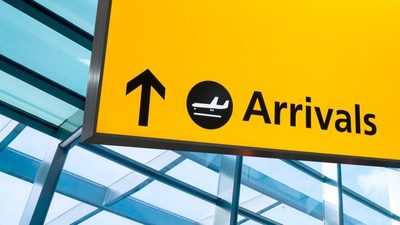 international arrivals