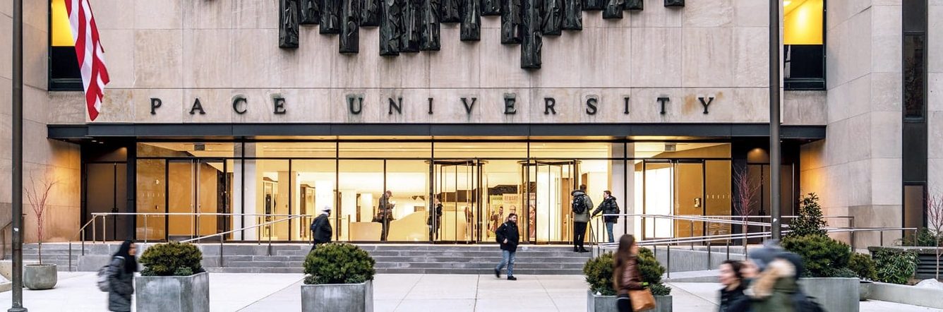 Pace University campus in New York