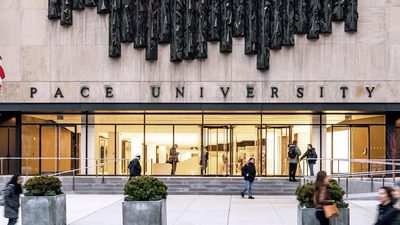Pace University campus in New York