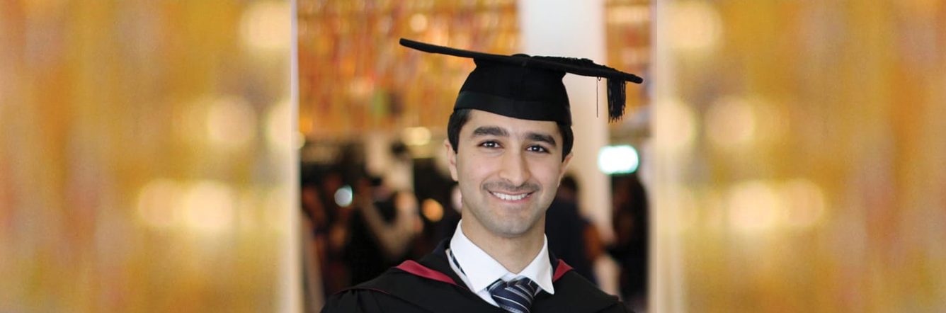 Fahad on graduation