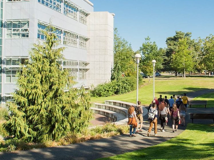building view of UVic campus
