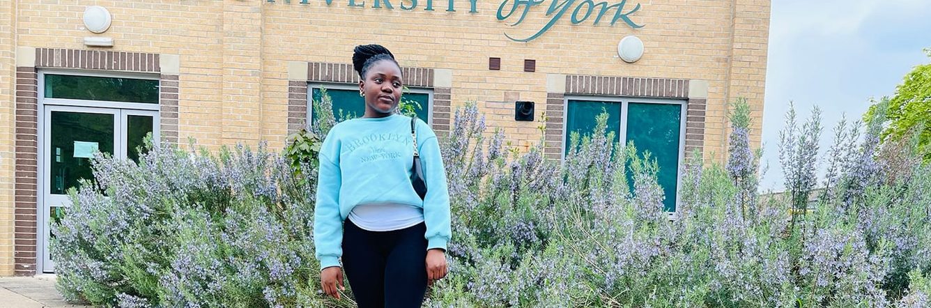 Student Debora at NTU