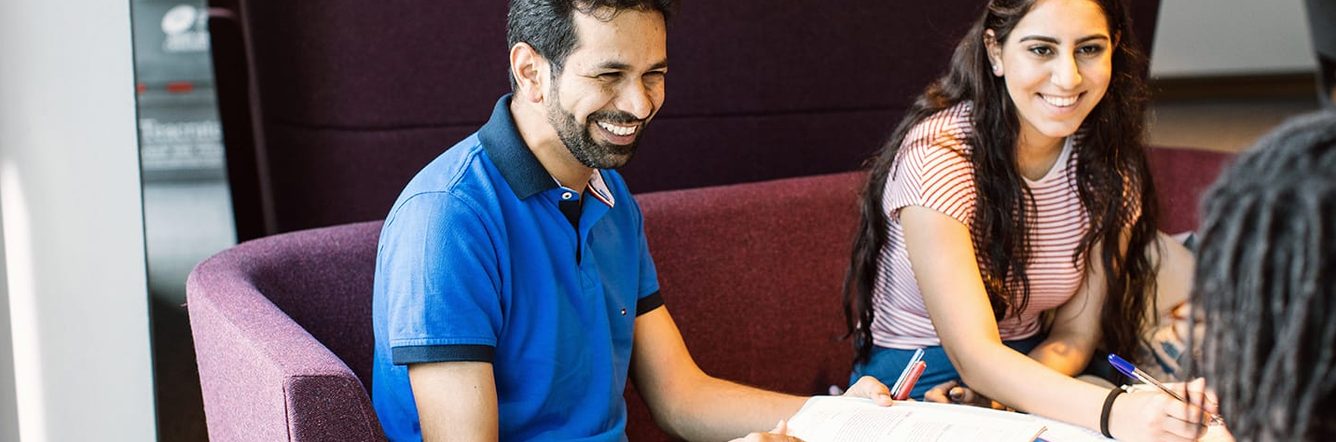 Students on a desk