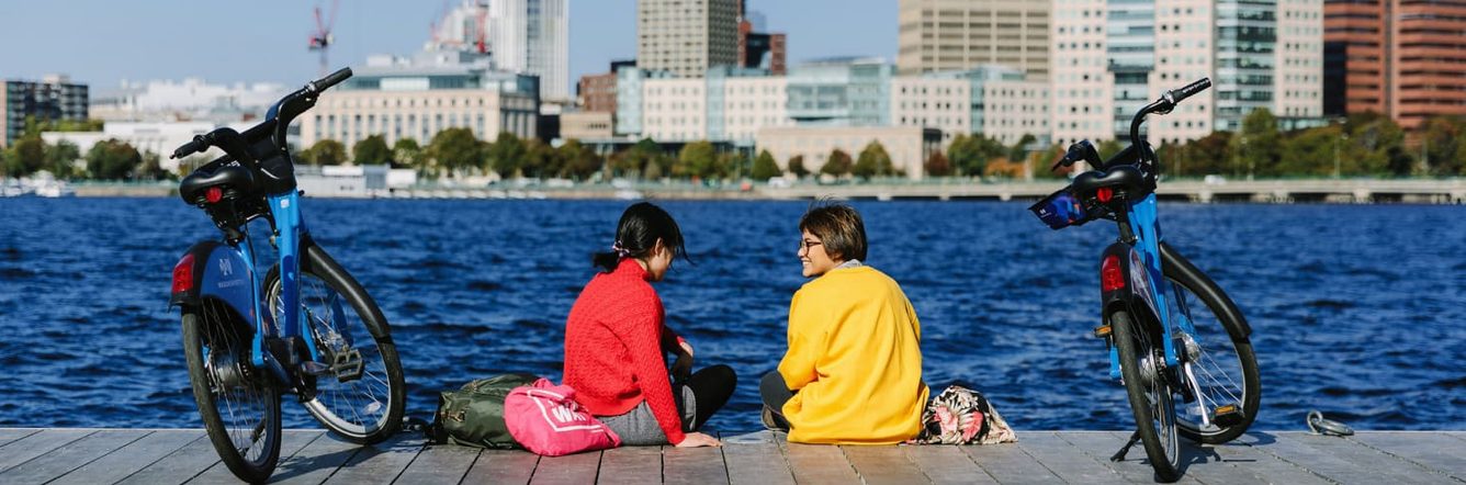 Friends chatting