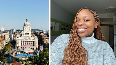 happy nottingham student headshot