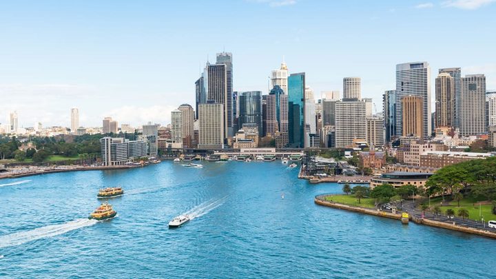 Circular Quay and Opera House, Sydney, Australia