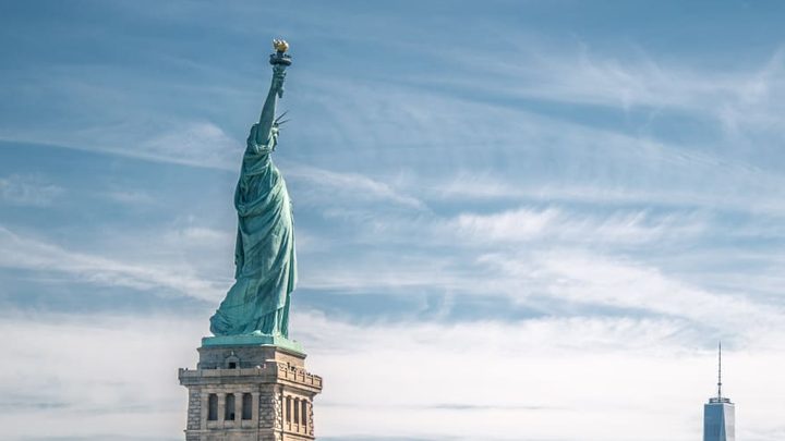 The statue of Liberty, New York