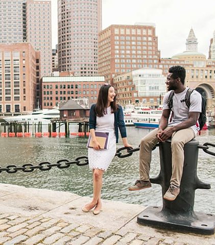 Students in Boston