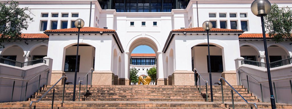 Architecture at the campus of Massey University