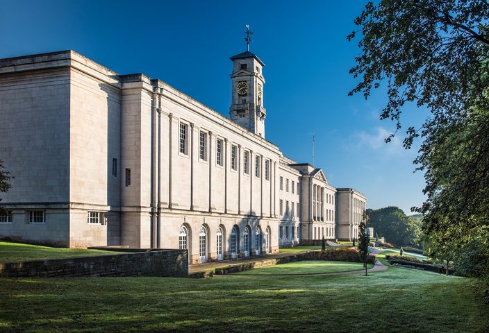 University of Nottingham campus building