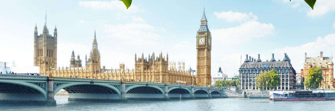 Big Ben and Houses of Parliament in London