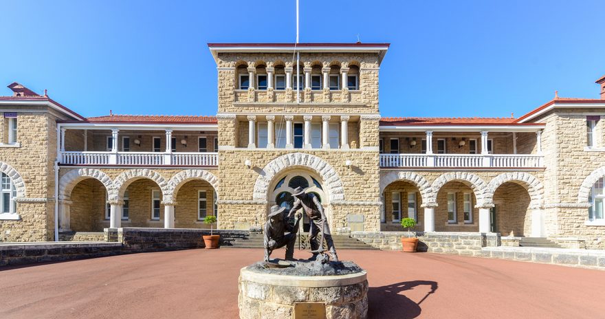 The Perth Mint museum in Perth,Australia