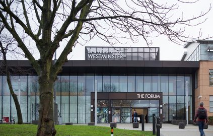 University of Westminster The Forum building