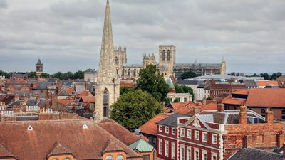 View of York's city skyline