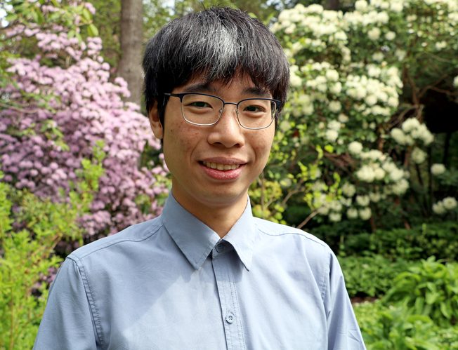 Henry from UVic smiling
