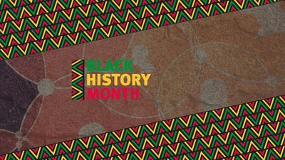 Black history month header