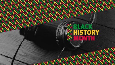 Black history month header