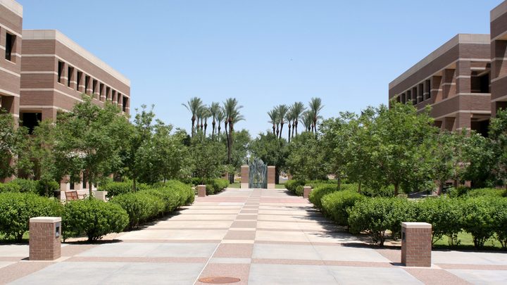 ASU's West Campus building