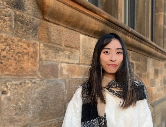 Portrait of Glasgow International College student Doris Kao from Taiwan