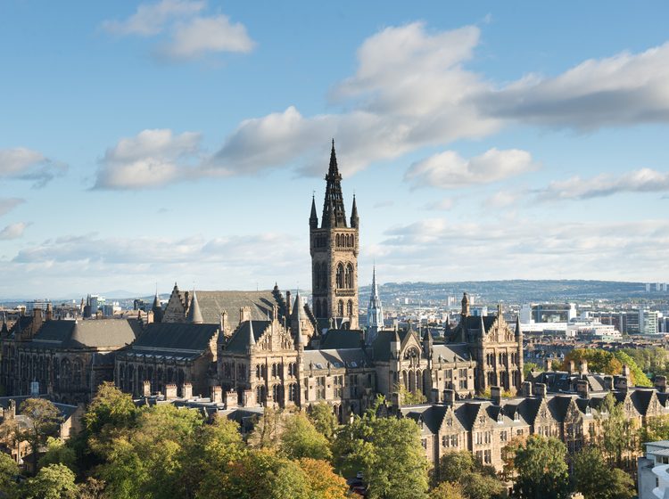 Main Building of the University of Glasgow from the west