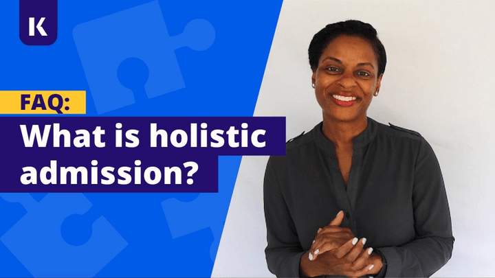 What is holistic admission?