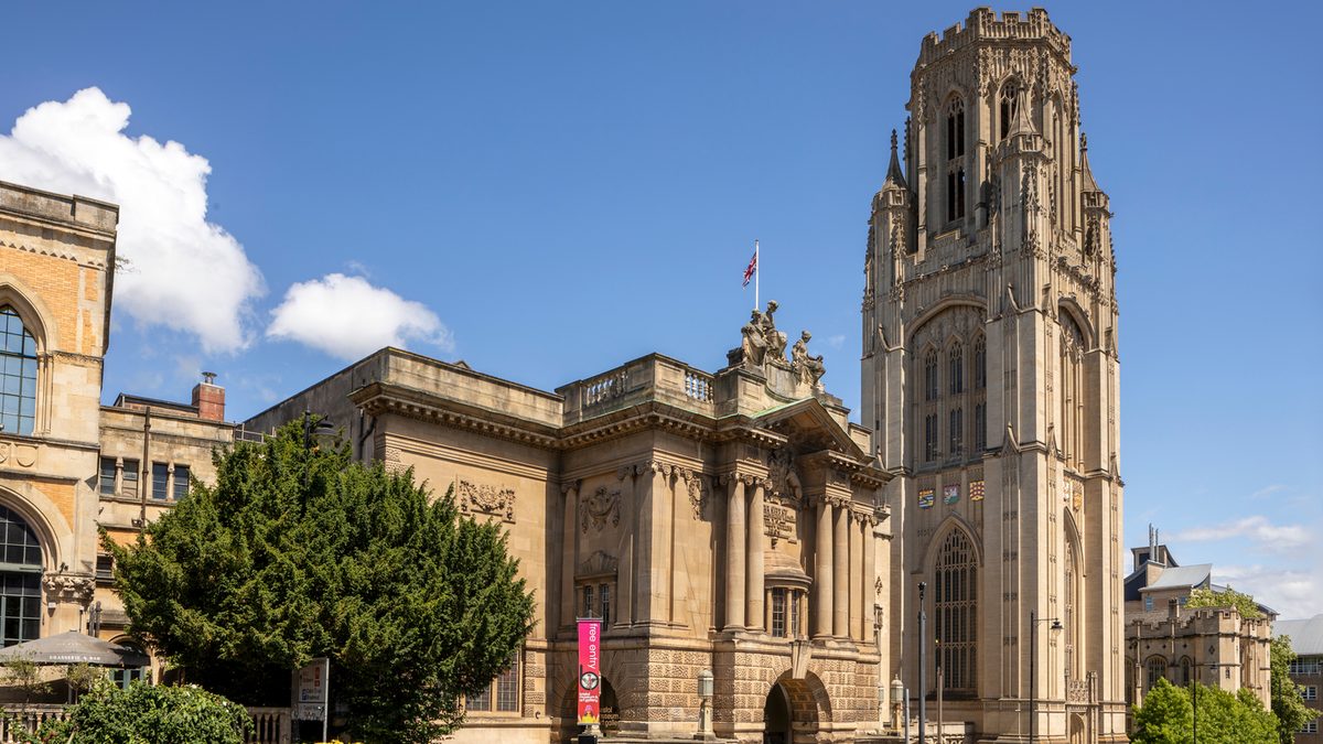Wills building at University of Bristol
