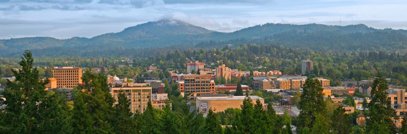 A view of Eugene