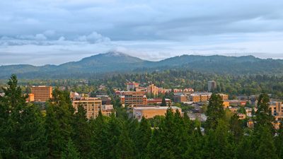 A view of Eugene