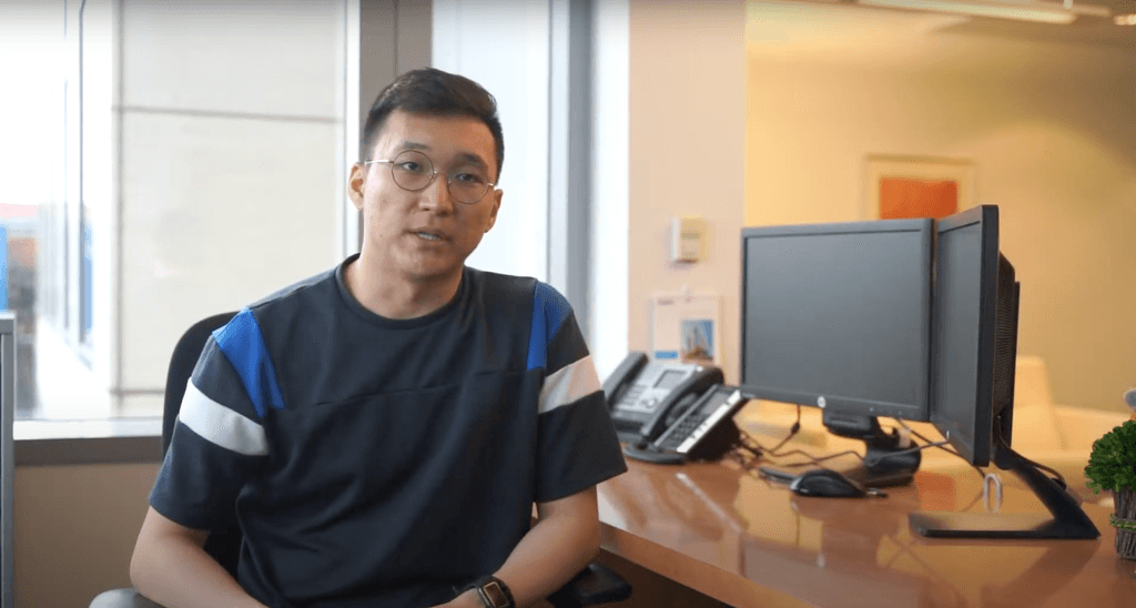 UO student talking about the process of getting a job on campus