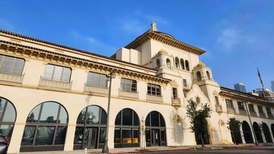 the ASU Los Angeles campus in the sun