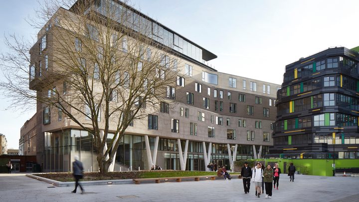 Business building at Queen Mary University, London
