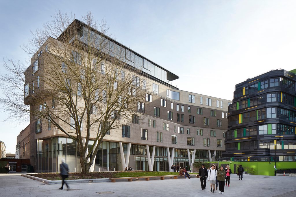 Business building at Queen Mary University, London