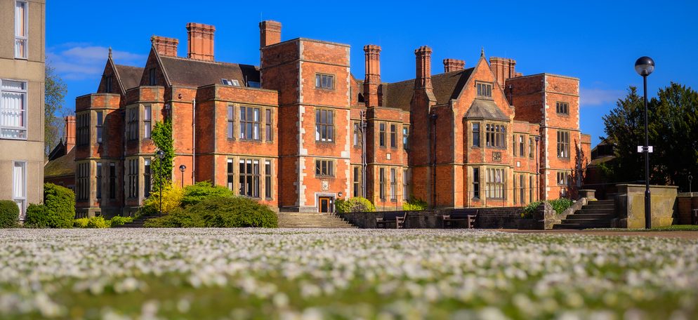 Heslington Hall in the sunshine