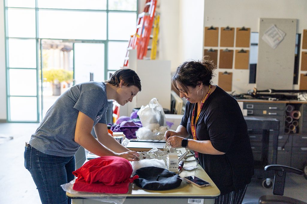 Students in classroom at ASU California Center