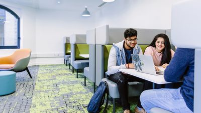 Students studying in KICL