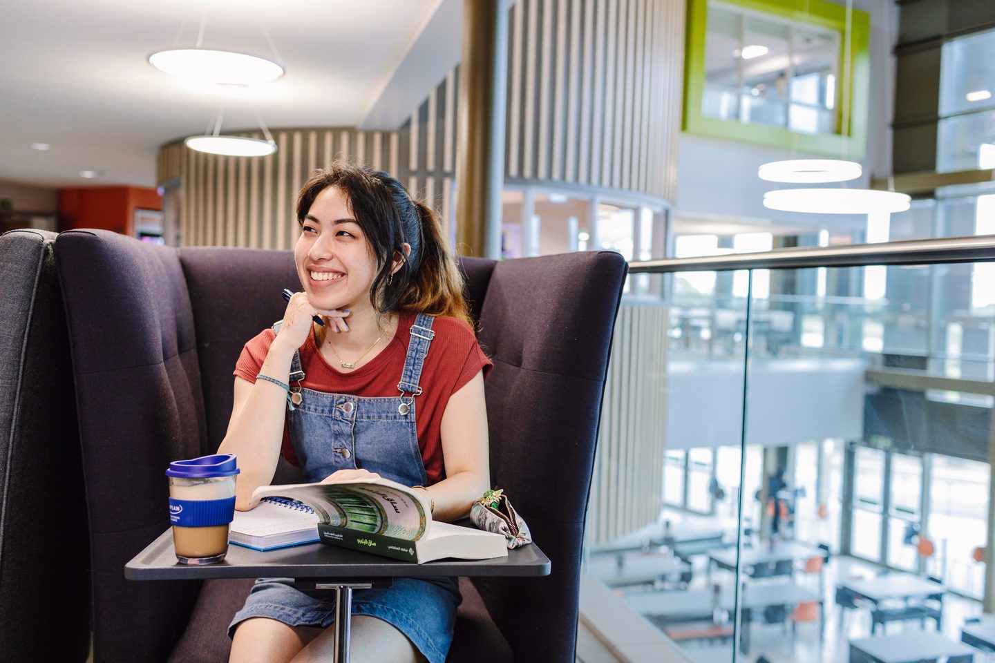 Student studying at the University of York