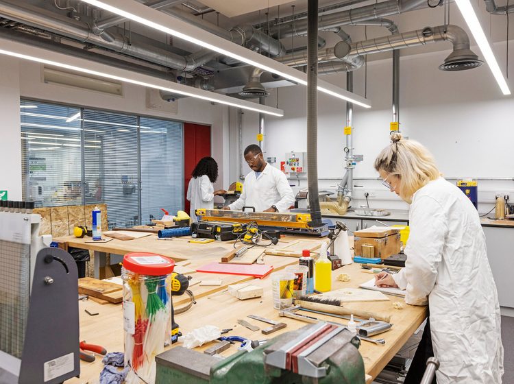 Students in Engineering Lab